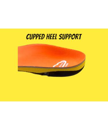 Right-Bounce Performance Insoles for Multi-Sports | Arch Support Heel Cup & Comfort for Plantar Fasciitis (Size 41-42 US M 8-9 W 9.5-10.5 - Buy Online on GoSupps.com