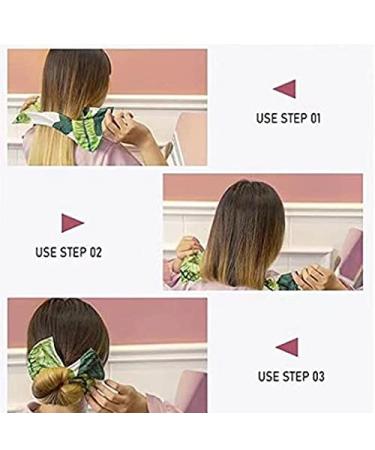 Deft Dutt Hair Accessories - Magical Hair Knot & Twist Hairstyles | Multi-Colored Flexible & Reusable 3-Piece Set - Buy Online on GoSupps.com