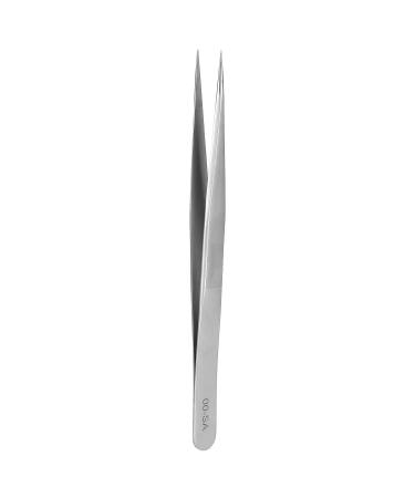 Stainless Steel Lash Tweezers for Individual Eyelash Extensions - Straight Thin Tip False Lash Application Tool (00-SA 13.5cm) - Buy Online on GoSupps.com