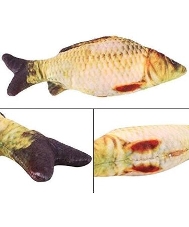 Yosoo Cat Toy Fish with Catnip | Plush Cotton Chew Toy | 40cm (15.7in) | International Shipping - Buy Online on GoSupps.com