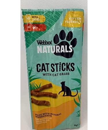 SUOL Naturals cat sticks with cat grass 30g - Buy Online on GoSupps.com