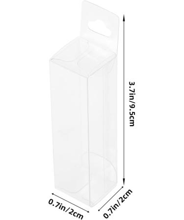 25pcs Transparent Lip Gloss Boxes - Clear Lipstick Holders & Portable Lip Balm Pouches for International Shipping - Buy Online on GoSupps.com