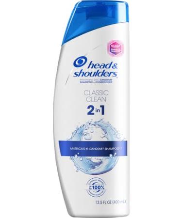 Head & Shoulders Classic Clean Anti-Dandruff 2-in-1 Shampoo & Conditioner Lemon - 13.5 Fl Oz | Shop Internationally - Buy Online on GoSupps.com