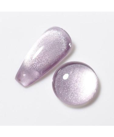 DIY UV Nail Gel Reflective Nail Varnish Gel Nail Polish Manicure Nail Phototherapy Gel Crystal Cat Eye Gel - (Color: 2)