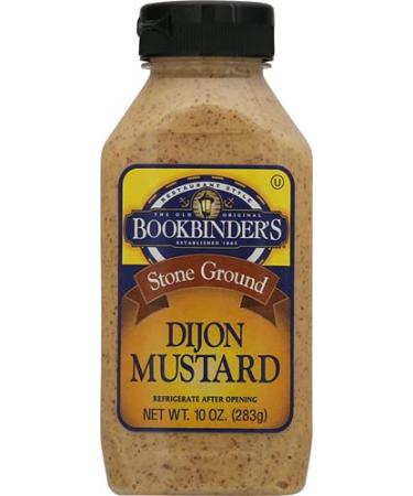 Bookbinders Mustard Dijon Ground, 10 oz 0.69 Pound