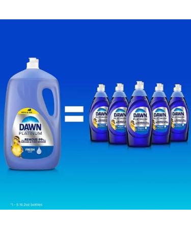 Dawn Platinum Dishwashing Liquid - Refreshing Rain (90 Oz) | International Shipping Available - Buy Online on GoSupps.com