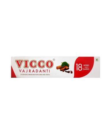 Buy Vicco Herbal Toothpaste Pack of 5 - Natural Ayurvedic Dental Care for Fresh Breath | International Shipping Available - Buy Online on GoSupps.com