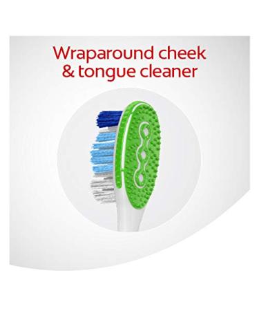 Colgate 360 Surround Manual Toothbrushes - 6 Count (Pack of 1) | With Tongue and Cheek Cleaner - Buy Online on GoSupps.com