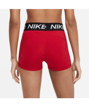 Nike Women's Pro 365 3 Shorts X-Small - Gym Red/Black/White | Best Prices Online - Buy Online on GoSupps.com