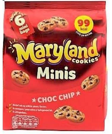 Maryland Cookies Chocolate Chip Mini Bags and Kitchenfella 'Top 10 Treats for Movie Night' - Buy Online on GoSupps.com