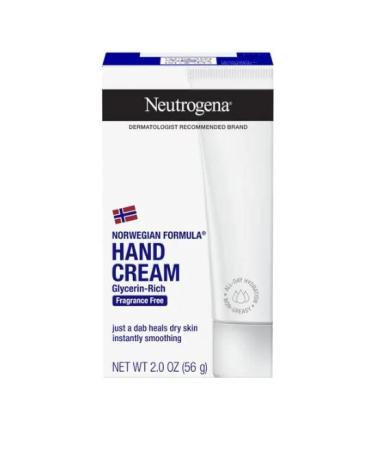 Neutrogena Unscented Norwegian Formula Hand Cream, 2 Ounces each (Value Pack of 6)