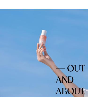 OUT AND ABOUT Vegan Collagen Serum 30ml Gentle Face Serum with Soluble Collagen Niacinamide Adenosine Lightweight Formula for Delicate Skin Korea Skincare Formula - Buy Online on GoSupps.com