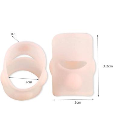 Ingrown Toenail Corrector Sleeves 4 Pairs Elastic Silicone Ingrown Toenail Correction Tool Thick Paronychia Treatment Corrector Big Toe Sleeves Toe Nail Healing Care Protector for Keep Nail Healthy - Buy Online on GoSupps.com