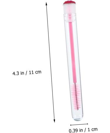 FOMIYES 30 Pcs Transparent Tube Mascara Brush False Lash Mascara Diamond Eyelash Tube Small Eyelash Brush - Buy Online on GoSupps.com