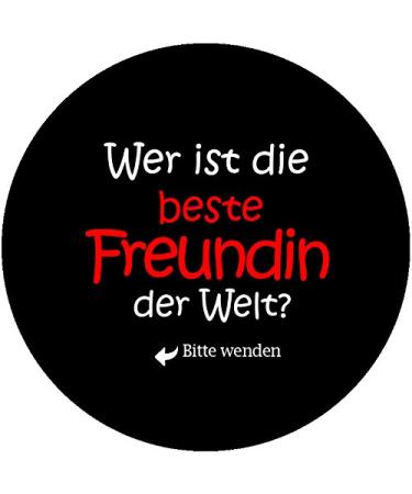 Pocket Mirror for Best Friends - 56mm Round Mirror Button | Perfect Gift & Travel Accessory - Buy Online on GoSupps.com