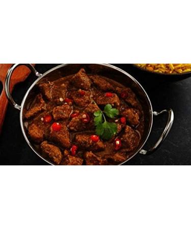 Ferns Vindaloo Curry Paste | Perfect for Grilling Marinating Stir-Frying | Fiery Paste | Vegan Vegetarian & Halal | Gluten Free (GF) | Free from Artificial Colours and Flavours | 380g Jar - Buy Online on GoSupps.com