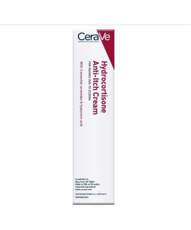 CeraVe Hydrocortisone Cream 1% - 1 oz | Eczema Treatment & Itch Relief | Fragrance-Free - Buy Online on GoSupps.com