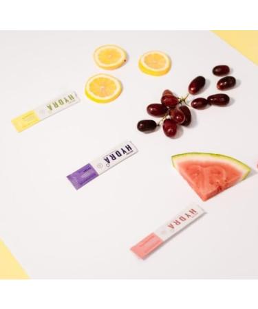 Mons Pura Hydra - Elite Hydration Electrolyte Drink Mix (30 Count Grape Watermelon Lemonade Flavors) Variety - Buy Online on GoSupps.com