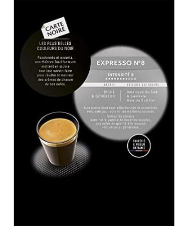  Epicerie sucr e CARTE NOIRE - Carte Noire Espresso Classic Pods No. 8 336G - Pack of 3 - Sold in Packs - Buy Online on GoSupps.com