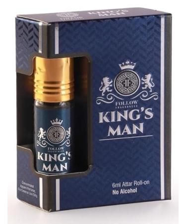 King's Man Attar Roll-on 6ml Unisex Arabic Fragrance
