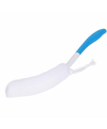 Shop Long Curved Handle Shower Brush | Soft Sponge Body Cleaning & Peeling | Smooth Skin Back Brush - International Shipping Available - Buy Online on GoSupps.com