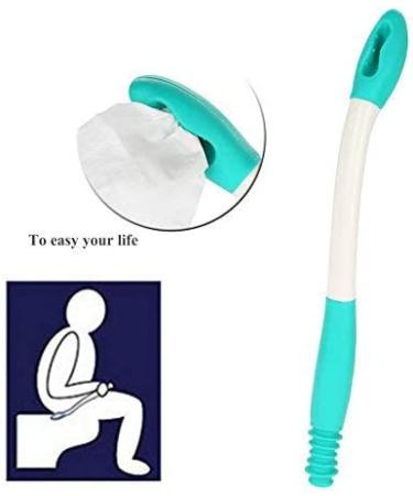 Sonew Self-Assist Toilet Mobility Aid - Bottom Wiper Bathroom Buddy Wand - Long Handle Reach 15.7 - Buy Online on GoSupps.com