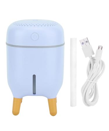 QiaNgshuAikj Mini Cute Portable Atomizing Humidifier USB Rechargeable Facial Moisturizing Sprayer Suitable for Bedroom and Office(Blue)