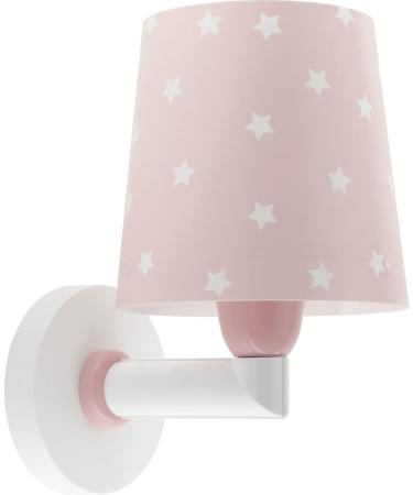 Dalber children's wall lamp children's lamp wall light children's room clouds Star Light stars pink 82219S E27