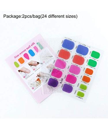 Buy Colorful Silk Wrap Nail Extension | Nail Repair Art Tool & Supplies | A05 - International Shipping Available - Buy Online on GoSupps.com