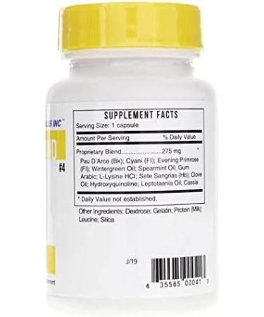 SYSTEMIC Formulas 4 FUNGDX - Powerful Fungal Support Formula - Buy Online on GoSupps.com