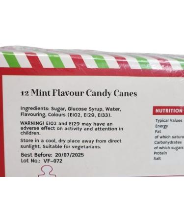 Bonds of London Mint Candy Canes - Refreshing Festive Treats (Pack of 3) - Buy Online on GoSupps.com
