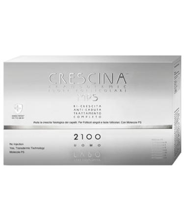 Labo Crescina Transfermic MPS island complete treatment for growth and anti-hair failure 2100 hair care for men 10 + 10 ampoules