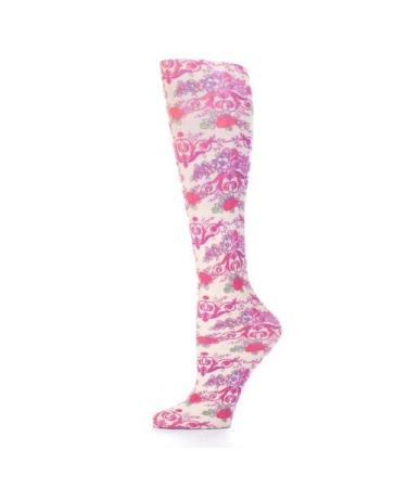 Red Moby Celeste-Stein-CMPS-2-2126 Womens 15-20 mmHg Compression Sock - Cabaret Purple