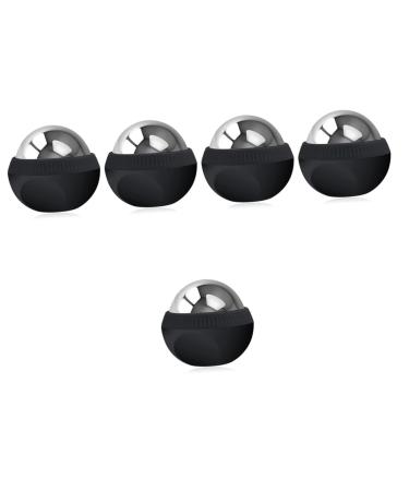 Gleavi 5st massage ball made of stainless steel roller ball for the household manual massage massage device relax Massage device for muscle reduction massage roller ball body fitness stainless steel 304