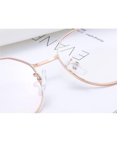 LTSRLL Retro Round Metal Reading Glasses - Oval Vintage Blue Light Blocking & Glare-Free Presbyopia Glasses (+250 Silver-Black) - Buy Online on GoSupps.com