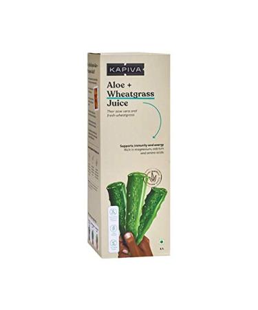 Aloe Vera + Wheatgrass Juice-1L