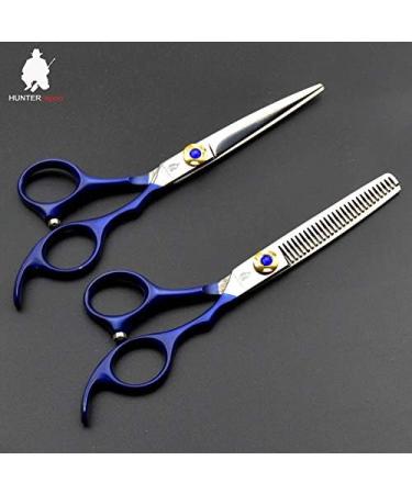 HUTERrapoo 6 inch Haircut Scissors Kit HT9119 Hairdressing Salons Scissors Thinning Shears Adjustable Screw For Scissors Tension Barber Scissors Set - Buy Online on GoSupps.com