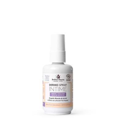 Ballot-Flurin Ballot-Flurin - Intimate Dermo-Spray - Organic - Soothes calms and neutralizes - Cosmos Organic and Paleo certified - Made in France - 50 ml
