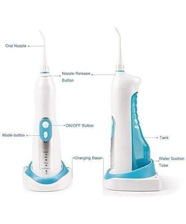 KouRy Cordless Water Flosser - Portable Dental Oral Irrigator 135ml USB Rechargeable Waterproof 3 Modes for Travel & Home - Best International Shipping - Buy Online on GoSupps.com