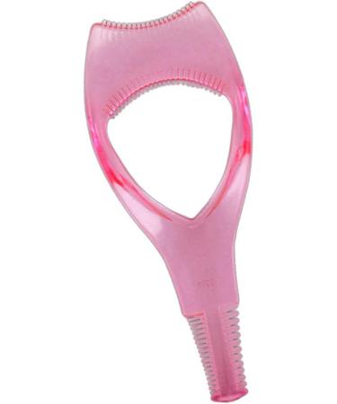 Eyelashes Tools Mascara Shield Applicator - Pink Clear Plastic Guard for Makeup | 3-in-1 Eyelash Guide - Buy Online on GoSupps.com