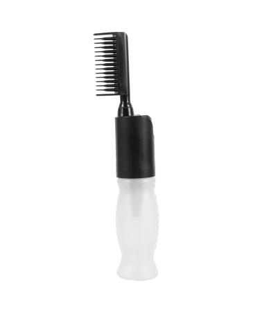 Didiseaon Hair Dye Bottle Root Comb Dye Bottle with Scale Salon Hair Coloring Tools Hair Coloring Bottle Hair Tinting Brush Plunger Hair Oil Applicator Lecythus Hair Bottle Plastic