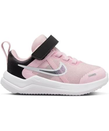 Nike Boys Downshifter 12 Next Nature Sneakers - Pink Foam Flat Pewter & Black - International Shipping Available - Buy Online on GoSupps.com