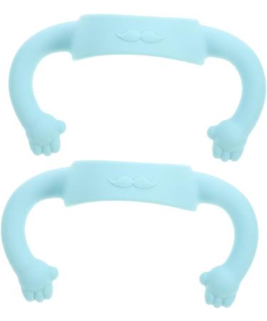 ifundom 4 Pcs Bottle Handle Milk Bottle Grips Bottle Grip Milk Bottle Accessories Bottle Accessories Silicone Bottle Grip Silicone Soft Wide Mouth Newborn 14.00X5.00X5.00CMx2pcs Sky-bluex2pcs - Buy Online on GoSupps.com