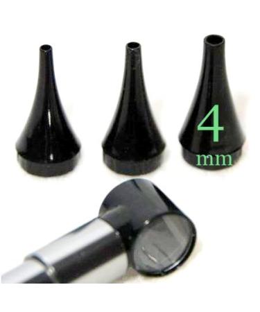 60 Count - Dr Mom 4 mm Disposable Otoscope Specula - Premium Quality for Dr Mom Third Generation Slimline and Original Model otoscopes ONLY