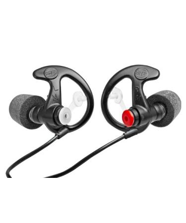SureFire Sonic Defenders Ultra Filtered Foam-Tipped Earplugs (Box of 25), Black, Large