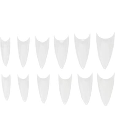 Artificial Nail Tips Set Various Sizes Breathable Ultra Thin Clear Easy to Color Fake Nail Tips for Salon Use (07#) - Buy Online on GoSupps.com