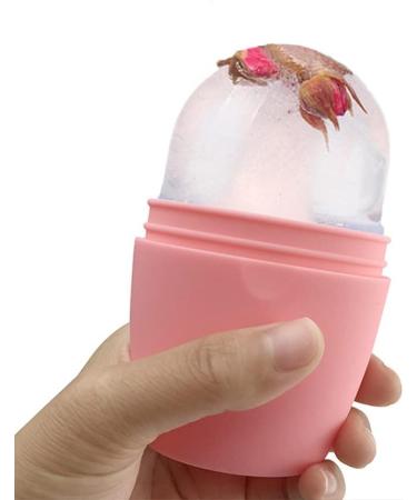 Face Ice Cubes Silicone Roller - Reusable Moisturizing & Cooling Massage Device - Leak-Proof Black Design - Buy Online on GoSupps.com