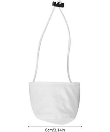 Shoe Heel Guard Covers | Plush Lined Protectors for Men & Women | Wear Resistant Heel Pads for Flats & Wedges | Reusable Comfort Accessories | White - Buy Online on GoSupps.com