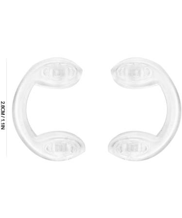 Syh & Aqye 20 U-Shaped Silicone Anti-Slip Nose Pads for Glasses & Sunglasses - Comfortable Fit for Kids & Adults - Buy Online on GoSupps.com