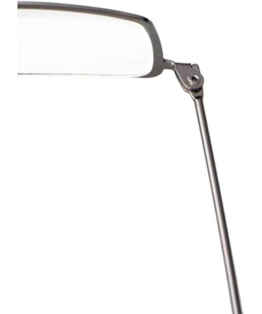 Eyekepper 5 Pieces Stainless Steel Half-Eye Reading Glasses +1.25 Gunmetal | International Shipping Available - Buy Online on GoSupps.com